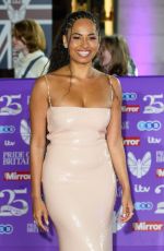 AMBER GILL at 25th Pride of Britain Awards at Grosvenor House in London 10/21/2024