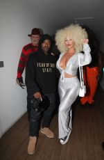 AMBER ROSE and Ray J witn HAZEL E and Friends Arrives at Unruly Agency Party in Los Angeles 10/26/2024