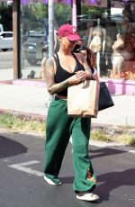 AMBER ROSE Leaves Trashy Lingerie in Los Angeles 10/11/2024
