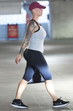 AMBER ROSE Out Shopping in Los Angeles 10/10/2024