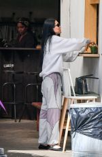 AMELIA HAMLIN Out for Iced Matcha in New York 10/09/2024