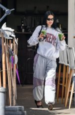 AMELIA HAMLIN Out for Iced Matcha in New York 10/09/2024