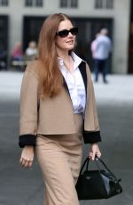 AMY ADAMS Arrives at BBC Radio Studios in London 10/16/2024