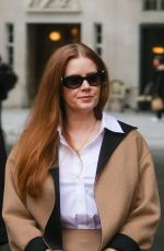 AMY ADAMS Arrives at BBC Radio Studios in London 10/16/2024