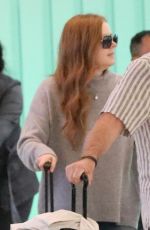 AMY ADAMS at LAX Airport in Los Angeles 10/20/2024