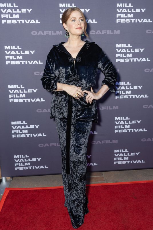 AMY ADAMS at Night Bitch Screening at 47th Mill Valley Film Festival at The Outdoor Art Club 10/13/2024