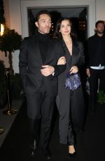AMY JACKSON and Ed Westwick Night Out in Paris 10/22/2024