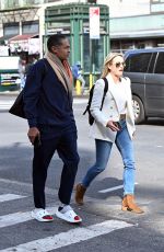 AMY ROBACH Out with a Friend in New York 10/15/2024