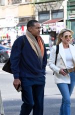 AMY ROBACH Out with a Friend in New York 10/15/2024