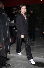 ANA DE ARMAS Night Out in Paris 10/01/2024