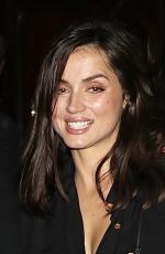 ANA DE ARMAS Night Out in Paris 10/01/2024