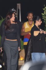 ANASTASIA KARANIKOLAOU and VICTORIA VILLARROEL Arrives at Nobu in Los Angeles 10/06/2024