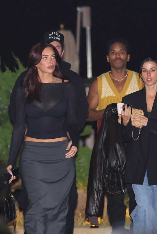 ANASTASIA KARANIKOLAOU and VICTORIA VILLARROEL Arrives at Nobu in Los Angeles 10/06/2024