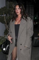 ANASTASIA KARANIKOLAOU Leaves Rhode Skin Launch Party at Funke in Beverly Hills 10/23/2024
