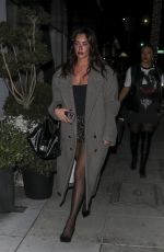 ANASTASIA KARANIKOLAOU Leaves Rhode Skin Launch Party at Funke in Beverly Hills 10/23/2024