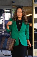ANDREA BURKHART Leaves Los Angeles Courthouse 10/08/2024
