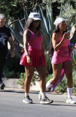 ANGELA SIMMONS Out with a Friend in Los Angeles 10/24/2024