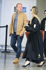 ANGELINA JOLIE Arrives at JFK Airport in New York 10/03/2024