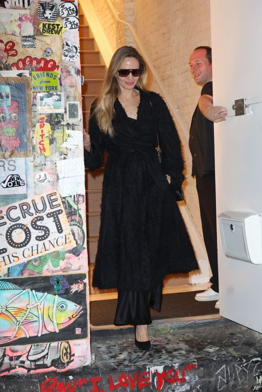ANGELINA JOLIE Leaves a Private Event at Atelier Jolie in New York 10/02/2024