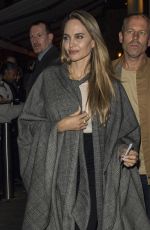 ANGELINA JOLIE Leaves Ham Yard Hotel in London 10/19/2024