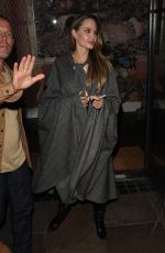 ANGELINA JOLIE Leaves Ham Yard Hotel in London 10/19/2024