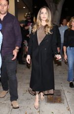 ANGELINA JOLIE Night Out in in Beverly Hills 10/28/2024