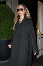 ANGELINA JOLIE Out for Dinner in New York 09/30/2024