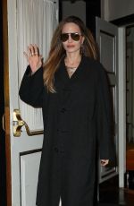 ANGELINA JOLIE Out for Dinner in New York 09/30/2024
