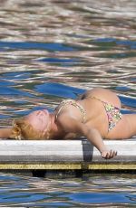 ANNA ERMAKOVA in Bikini at a Beach in Monaco 09/29/2024