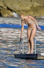 ANNA ERMAKOVA in Bikini at a Beach in Monaco 09/29/2024