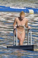 ANNA ERMAKOVA in Bikini at a Beach in Monaco 09/29/2024