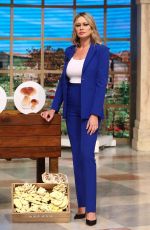 ANNA FALCHI at I Fatti Vostri TV Show in Rome 10/14/2024