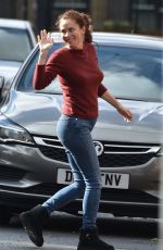 ANNA FRIEL and David Threlfall on the Set of Jimmy McGovern