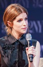 ANNA KENDRICK at 92NY In Conversation With Josh Horowitz Woman Of The Hour in New York 10/22/2024