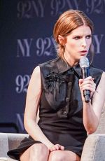 ANNA KENDRICK at 92NY In Conversation With Josh Horowitz Woman Of The Hour in New York 10/22/2024