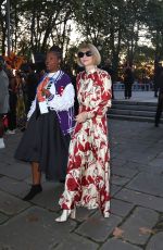 ANNA WINTOUR Arrives at Harlem