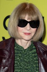ANNA WINTOUR at Uniqlo Lifewear Exhibition Cocktail in Paris 09/30/2024