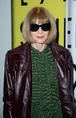 ANNA WINTOUR at Uniqlo Lifewear Exhibition Cocktail in Paris 09/30/2024