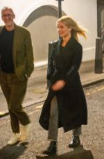 ANNABELLE WALLIS Noght Out with a Friend in London 10/02/2024