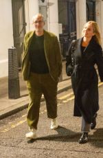 ANNABELLE WALLIS Noght Out with a Friend in London 10/02/2024