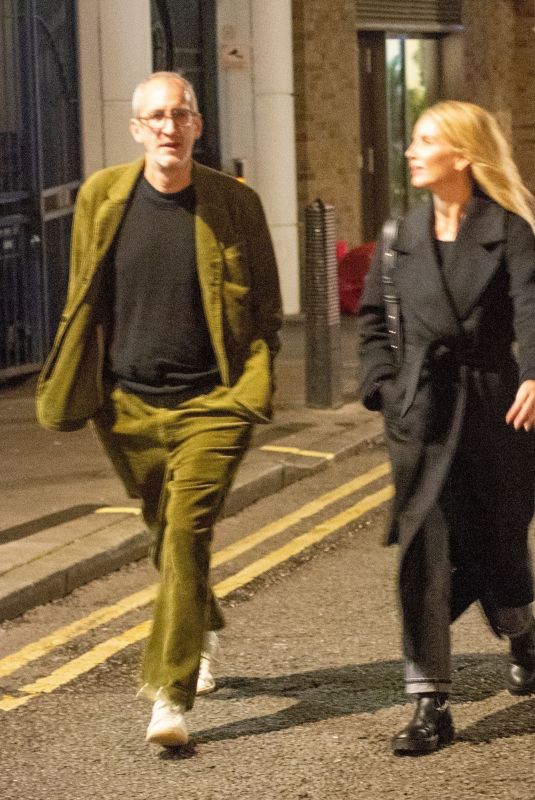 ANNABELLE WALLIS Noght Out with a Friend in London 10/02/2024