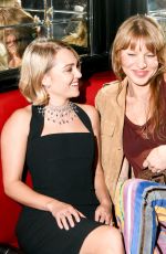 ANNASOPHIA ROBB and LAURA BROWN at Dinner to Celebrate N.Y. Flagship Store Grand Opening in New York 10/09/2024
