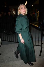 ANNASOPHIA ROBB Arrives at Burberry Flagship Store Opening in New York 10/16/2024