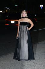 ANNASOPHIA ROBB Arrives at Giorgio Armani Women
