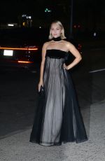 ANNASOPHIA ROBB Arrives at Giorgio Armani Women