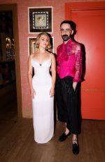 ANNASOPHIA ROBB at CFDA/Vogue Fashion Fund Design Challenge Cocktail in New York 10/09/2024