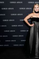 ANNASOPHIA ROBB at Giorgio Armani RTW Spring 2025 Fashion Show in New York 10/17/2024
