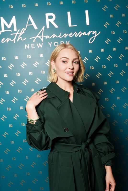 ANNASOPHIA ROBB at MARLI New York Celebrates 10 Years of Exceptional Beauty at Casa Cipriani in New York 10/16/2024