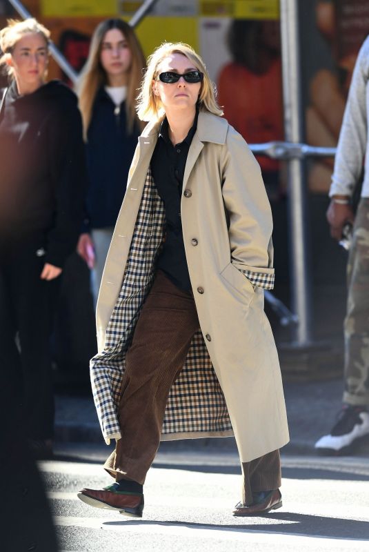 ANNASOPHIA ROBB Out and About in New York 10/18/2024
