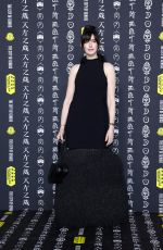 ANNE HATHAWAY at The City of Genius of Moncler Event in Shanghai 10/19/2024